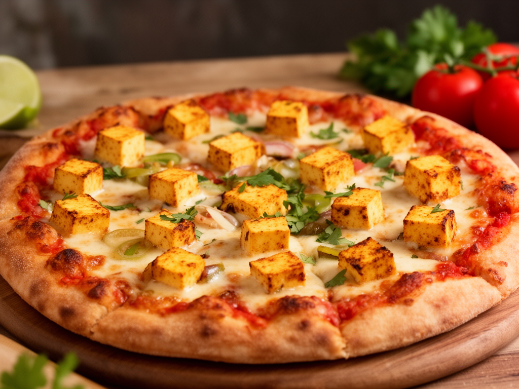 Paneer Tikka Pizza