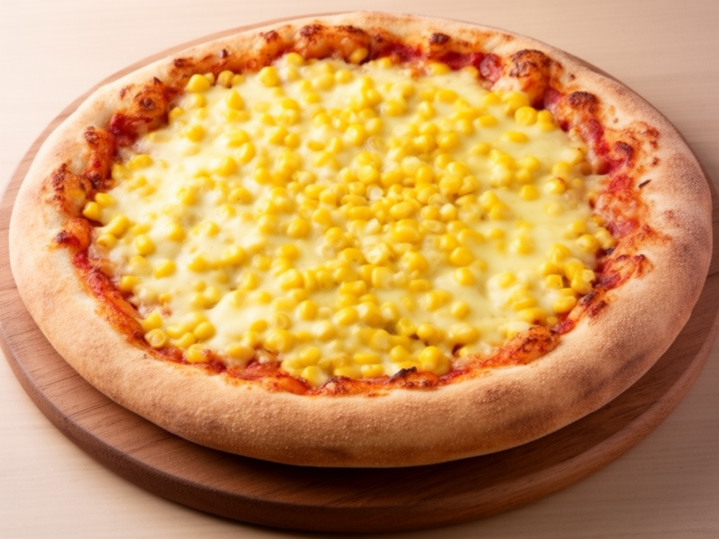 Corn & Cheese Pizza